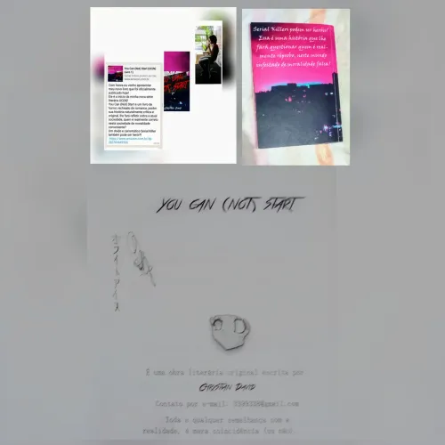 Livro You Can (Not) Start - Chrystian David 