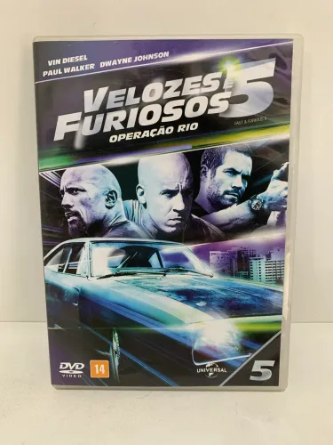 DVD velozes e furiosos 5 operação Rio 