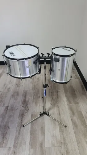 Malacacheta Gope 12" 20cm Alumínio + Bacurinha Gope 8" 30cm + Suporte duplo YelCompact