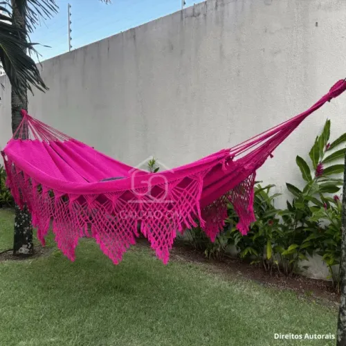 Rede De Descanso Para Casal rosa pink