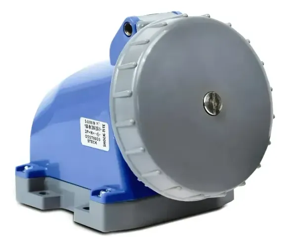 Tomada Sobrepor Steck 2pinos + Terra 32a--6h 200/250v S3206w