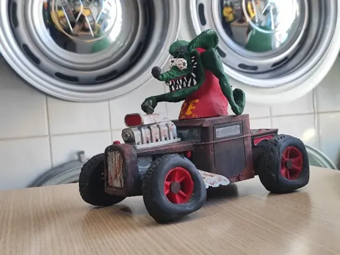 Rat Fink Rat look 