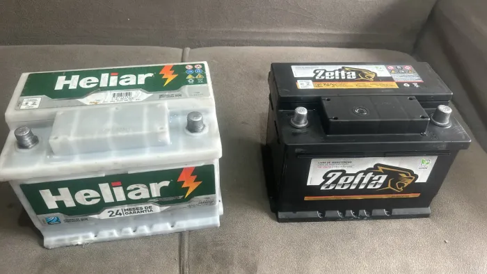 Baterias para Carros Heliar e Zetta