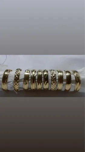 Aliança em ouro 18k ou prata