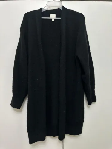 Cardigan longo H&M tecido lã grossa! Tamanho M na etiqueta mas veste até GG.