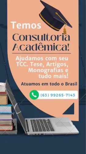 Consultoria Acadêmica - Ajudo com Artigos, Teses, TCCs e Monografias