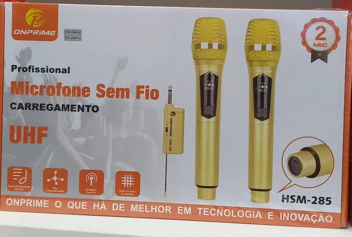 Microfone Sem Fio Profissional ONPRIME HSM-285