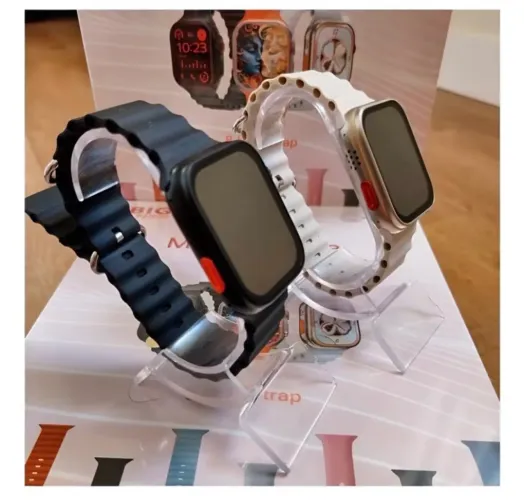 Smartwatch 10 mini Modernos com Pulseira de Silicone