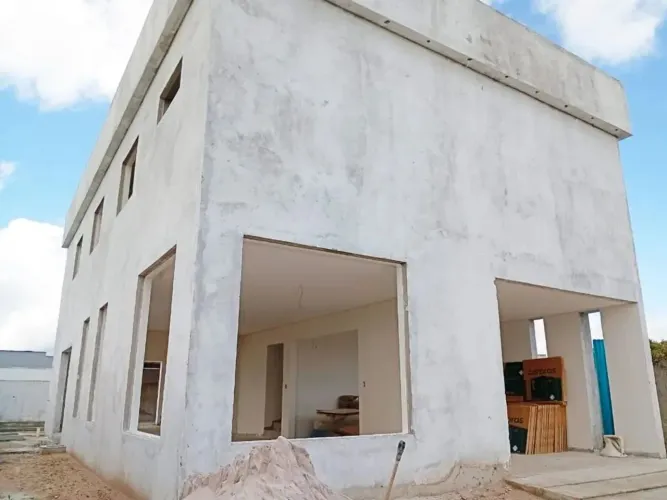 Casa em construção pronta em novembro/2025 Bayeux PB | 290m² de área útil