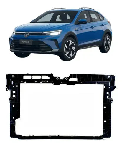 Suporte Radiador Painel Central Nivus Original Vw - 2G5805588A.