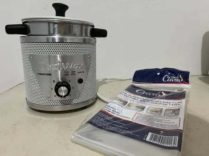 Panela aquecedora de cera