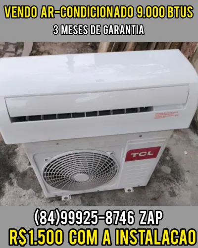 Vendo AR-CONDICIONADO 9.000 BTUS