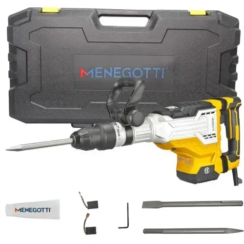 Martelo Rompedor SDS MAX MMR1700 1.700W 45J 12KG 220V MENEGOTTI