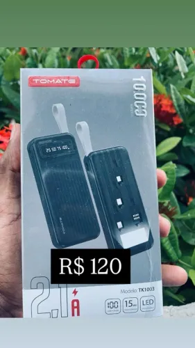 Carregador Portátil POWER BANK 10.000MAH 2.1A