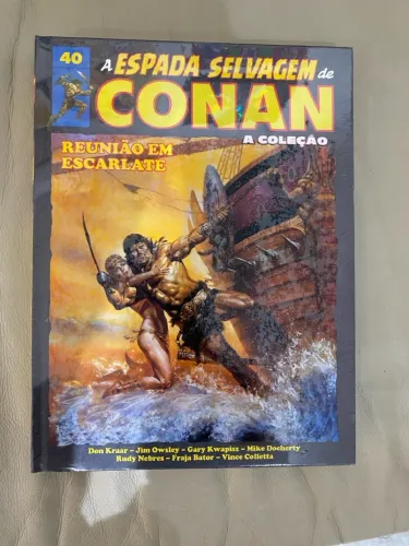 A Espada Selvagem de Conan #40 Reunião em Escarlate