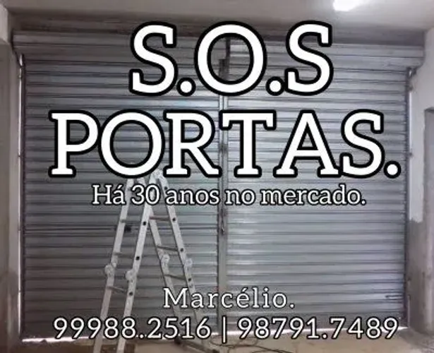 Conserto de portas de enrolar.