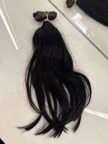 Mega Hair Preto - Cabelo Humano - 80g