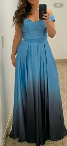 Vestido Azul Serenity da Marca AustonCompany
