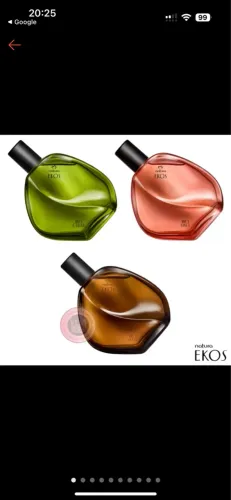  Perfumes Natura Ryos  e  Festa