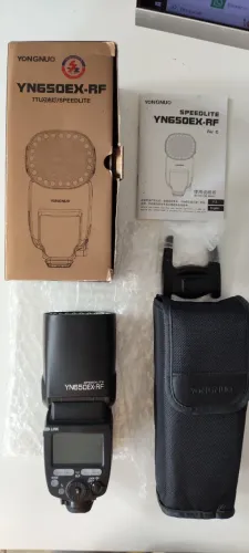Flash Yongnuo Yn650ex-rf Ttl Para Canon Dslr na Caixa
