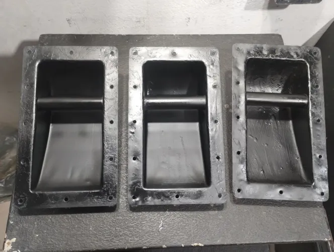 3 Alça Grande De Ferro Para Caixa Acústica Som Profissional 