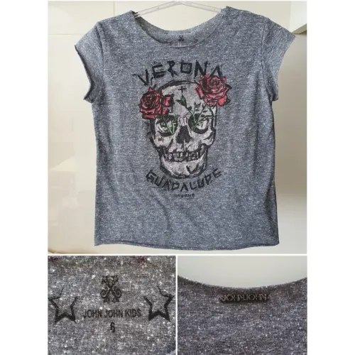 Camiseta John John, tamanho 6.