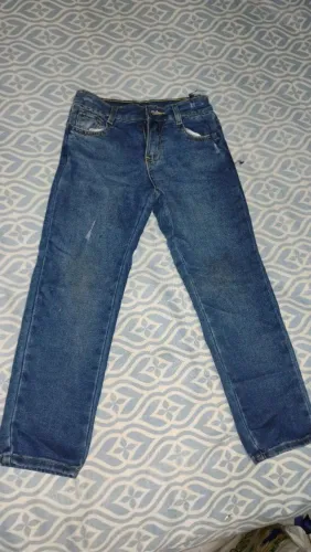 Calça Jeans Masculina Azul tamanho 6 anos