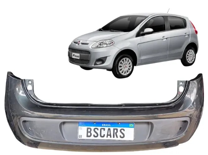 Parachoque Traseiro Fiat Palio Attractive 2017 2018 