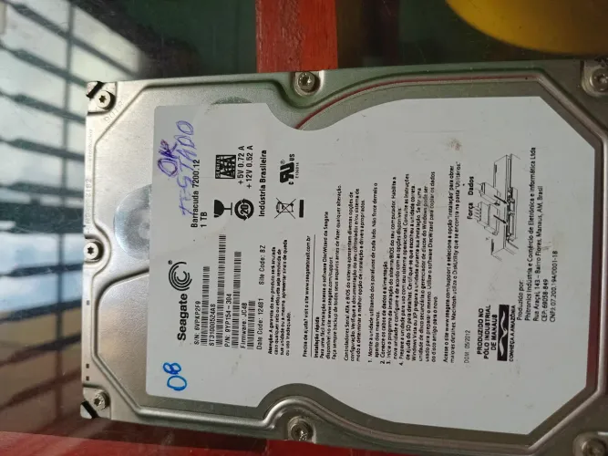 HD Seagate Barracuda 7200.12 1TB