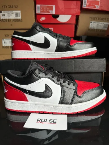 Nike Air Jordan 1 Low Bred 2.0 - tamanho 41BR, original