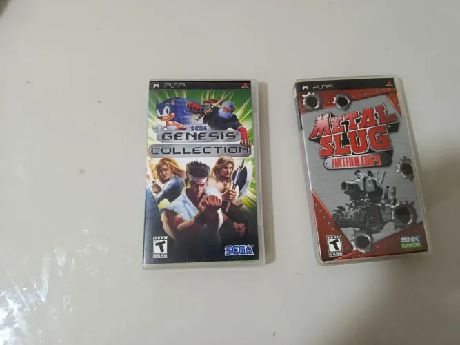 Jogos PSP: Sega Genesis Collection e Metal Slug Anthology