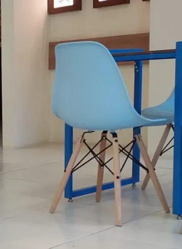 Cadeira azul