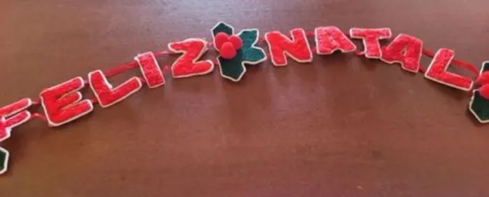 Faixa Feliz Natal