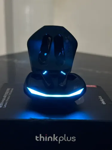 Lenovo Fone De Ouvido Bluetooth Gamer Think Livepods Gm2 Pro, Preto
