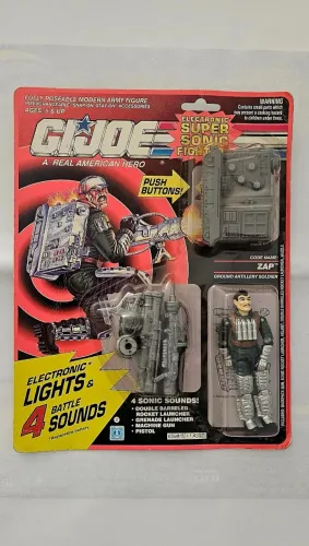 GI Joe Zap V2 Super Sonic Fighters 1991 Lacrado - Versão Europeia Hasbro