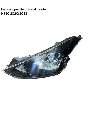 Farol esquerdo HB20 2020 - 2023 