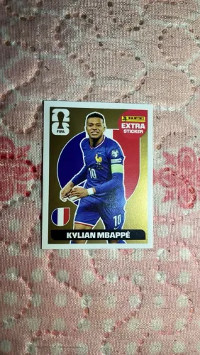 Figurinha Mbappe Gold
