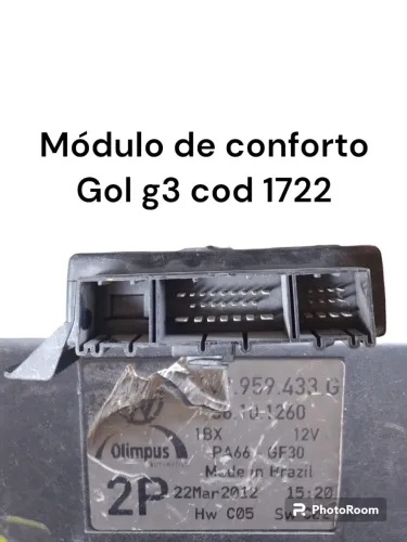 Módulo conforto gol g3