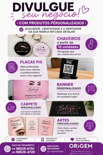 Trabalhos personalizados