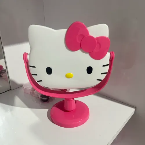 Espelho Hello kitty rosa
