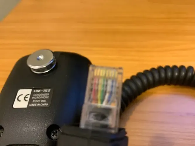 Ptt Microfone Icom Hm - 152 - Baixei pra ir logo R$100