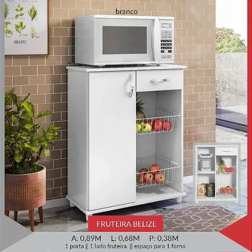 Fruteira belize,entrega e monta, super promoção 