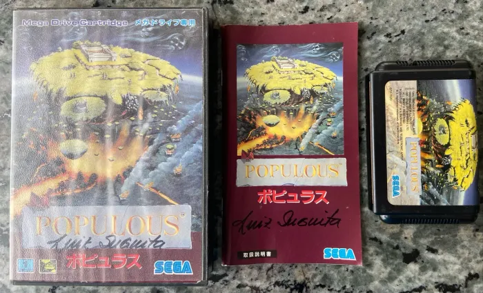 Jogo Mega Drive - Populous CIB