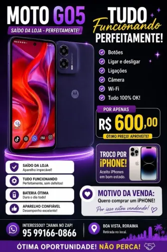 Vende-se celular g05