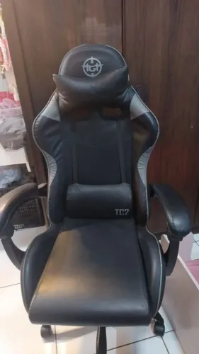 Cadeira Gamer TGT Heron TC2 - Preta/Cinza