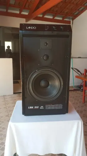 caixas acustica lando lbk 312 (TENHO O PAR VENDIDA SEPARADA PESO)