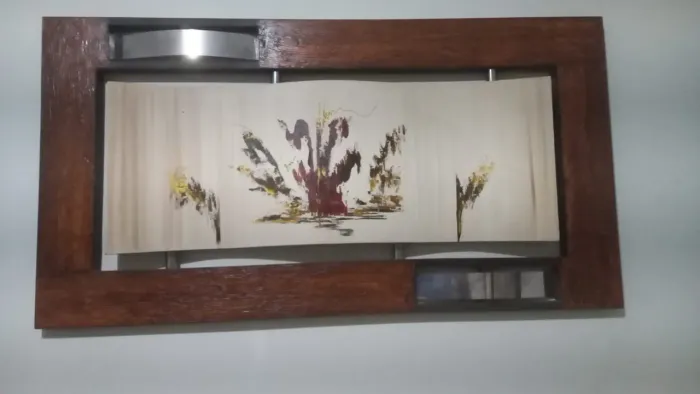 Mesa de centro e quadro 