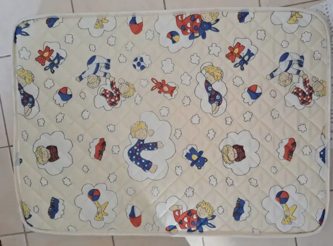 Colchão Infantil Luck Urso Bordado (70x130x10) - Luckspuma