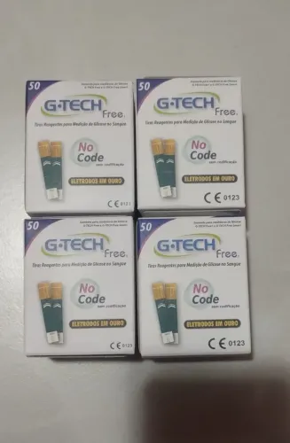 Tiras para medição glicemia