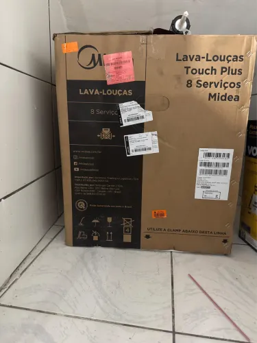 Lava Louças Touch Plus Midea 8 serviços